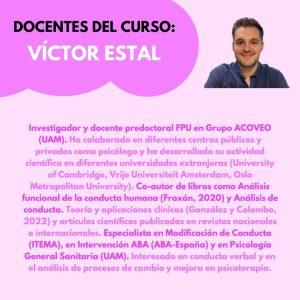CURSO FORMACION PSICOLOGIA CLINICA CONDUCTUAL CONTEXTUAL